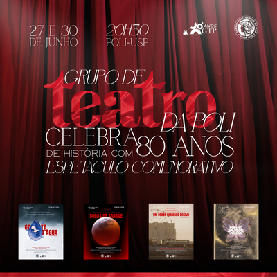 Grupo de Teatro da Poli celebra 80 anos de história com espetáculo comemorativo