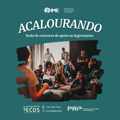 Programa ECOS lança projeto de apoio e escuta coletiva para ingressantes