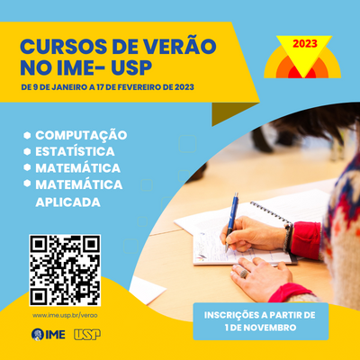 52˚ Programa de Verão do Instituto de Matemática e Estatística