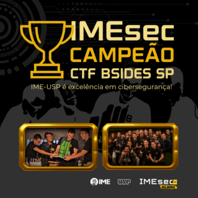 IMEsec conquista 1º lugar em competição nacional de cibersegurança