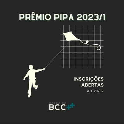 Inscrições abertas para o Prêmio PIPA