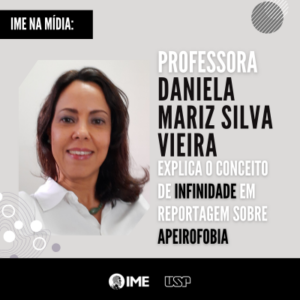 Professora Daniela Mariz explica o conceito de infinidade em reportagem sobre Apeirofobia