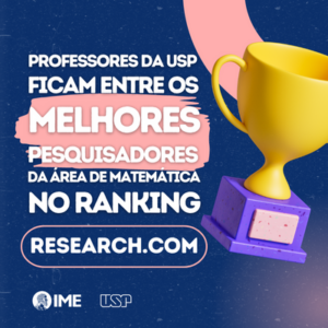 Professores da USP ficam entre os melhores pesquisadores da área de matemática no ranking Research.com