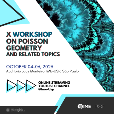 10° Workshop de Geometria de Poisson e temas relacionados