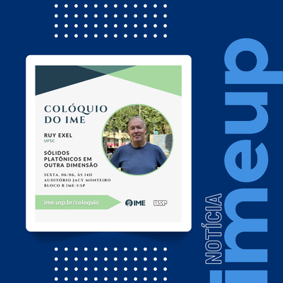 Colóquio do IME recebe Carlos Tomei para palestra sobre visualização em matemática