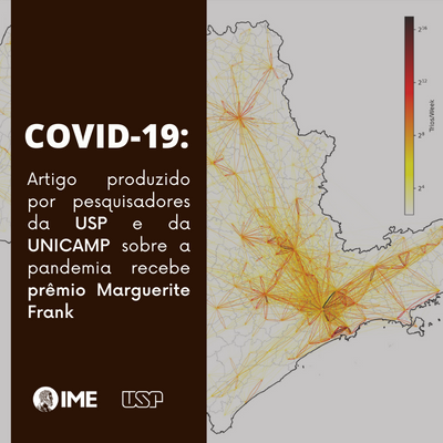 COVID-19: artigo produzido por pesquisadores da USP e da UNICAMP sobre a pandemia recebe prêmio Marguerite Frank