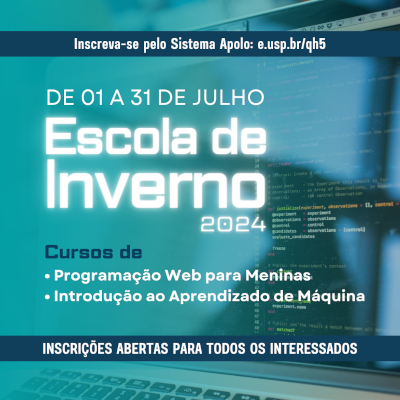 IME-USP oferece cursos de tecnologia da informação para o público em geral no mês de julho