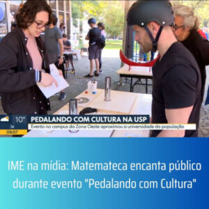 Matemateca encanta público durante evento “Pedalando com Cultura”