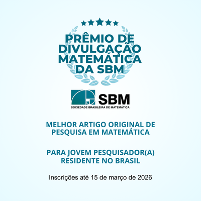 Prêmio de Divulgação Matemática da Sociedade Brasileira de Matemática
