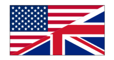 American/British flag