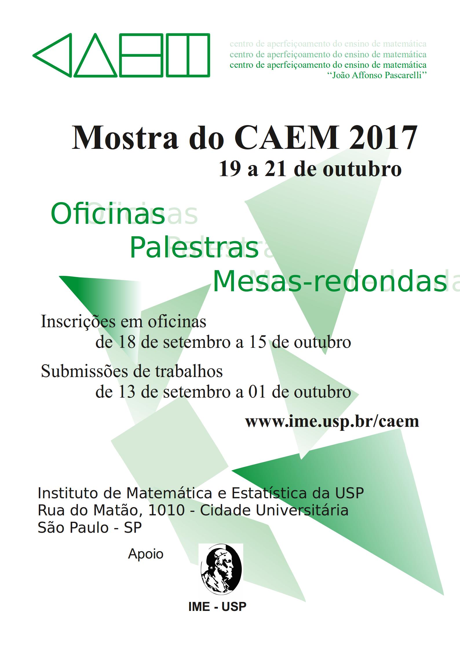 Link Anais Mostra CAEM 2017