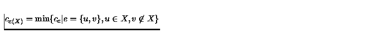 \begin{displaymath}
\begin{array}
{ll}
 \min & cx \\  s.a. & Ax = b \\  & x \geq 0
 \end{array}\end{displaymath}