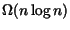 $ \Omega(n \log n)$