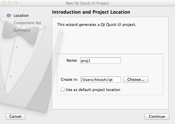 Qt Creator Interface