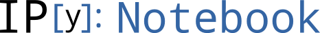IPython Notebook