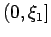 $ (0,\xi_1]$