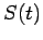 $ S(t)$