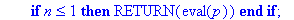 Chebyshev := proc (n) local p, k; p[0] := 1; p[1] :...