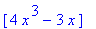 [4*x^3-3*x]