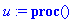 u := proc () local t; global _seed; _seed := irem(4...