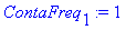 ContaFreq[1] := 1