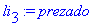 li[3] := prezado