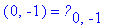 ARRAY([0 .. 2, -1 .. 3],[(0, -1) = `?`[0,-1], (0, 0...