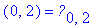 ARRAY([0 .. 2, -1 .. 3],[(0, -1) = `?`[0,-1], (0, 0...