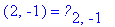ARRAY([0 .. 2, -1 .. 3],[(0, -1) = `?`[0,-1], (0, 0...