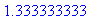 1.333333333