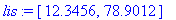 lis := [12.3456, 78.9012]