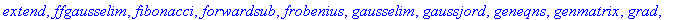 [BlockDiagonal, GramSchmidt, JordanBlock, LUdecomp,...