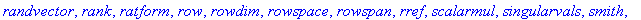 [BlockDiagonal, GramSchmidt, JordanBlock, LUdecomp,...