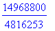 14968800/4816253