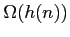 $\Omega(h(n))$