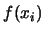 $f(x_i)$